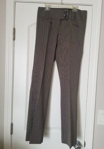 Light brown pin strip pant
